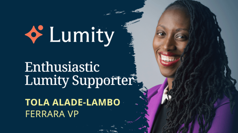 Tola Alade-Lambo Ferrara VP & Enthusiastic Lumity Supporter