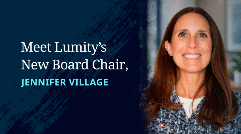 Jennifer Village new board chair blog header
