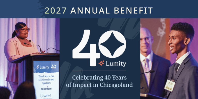Lumity Annual Benefit 2027 event header